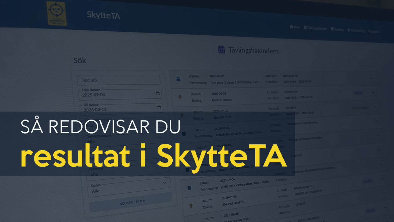 Resultat Skytteta